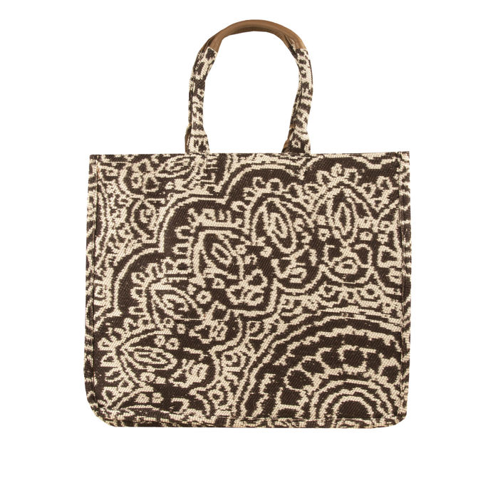 BORSA TOTE BIG CAYO LARGO Black White