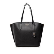 BORSA TOTE JANE GRANDE IN PELLE Donna Black BORSA TOTE JANE GRANDE IN PELLE Donna Black