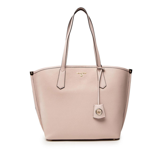 BORSA TOTE JANE GRANDE IN PELLE Donna Soft pink