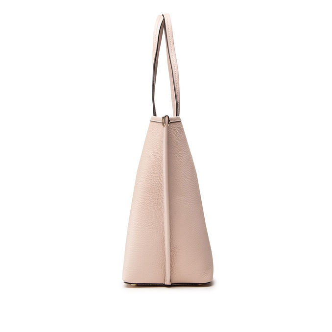 BORSA TOTE JANE GRANDE IN PELLE Donna Soft pink