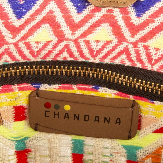 BORSA TOTE MOOREA MID Multticolor Fuxia Fluo