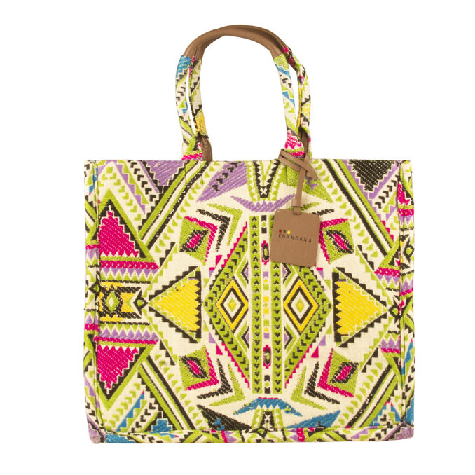 BORSA TOTE TAHITI BIG Green