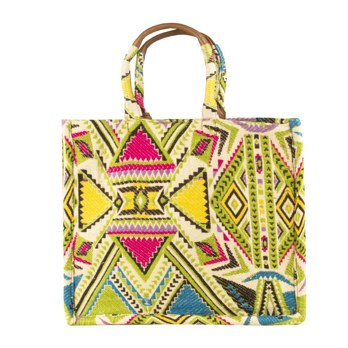 BORSA TOTE TAHITI BIG Green