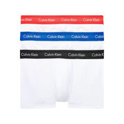 BOX DA 3 BOXER A VITA BASSA Uomo W-Blue Stawberry Field Black BOX DA 3 BOXER A VITA BASSA Uomo W-Blue Stawberry Field Black