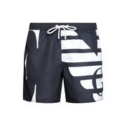BOXER MARE A FANTASIA LOGATA Uomo EA Nero BOXER MARE A FANTASIA LOGATA Uomo EA Nero