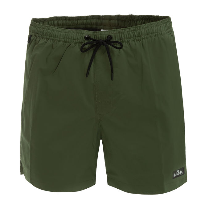 BOXER MARE ARCOBALENO A CONTRASTO RETRO Uomo Olive