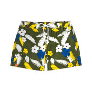 BOXER MARE CLASSIC PRINT FLOREALE Uomo Militare Giallo BOXER MARE CLASSIC PRINT FLOREALE Uomo Militare Giallo