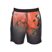 BOXER MARE COSTUME NATIONAL Uomo Nero Arancio BOXER MARE COSTUME NATIONAL Uomo Nero Arancio