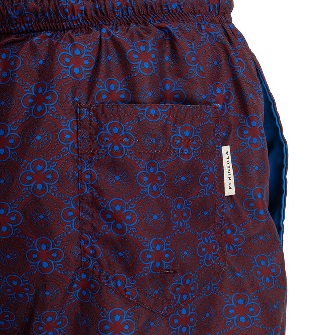 BOXER MARE FORTE DEI MARMI Uomo Bordeaux Blu