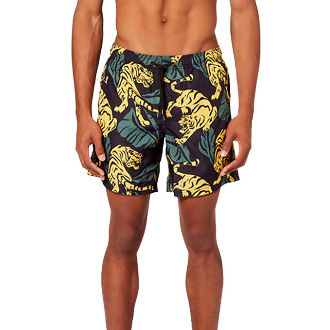 BOXER MARE HIDDEN TIGER Uomo Black