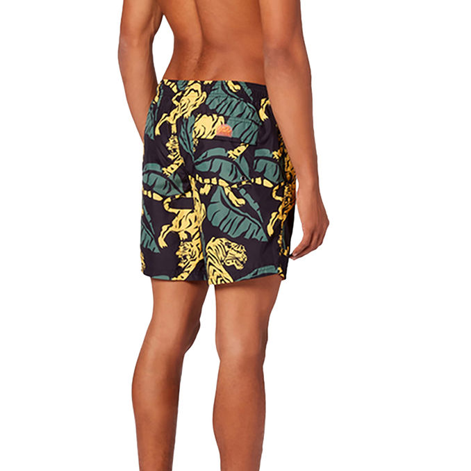 BOXER MARE HIDDEN TIGER Uomo Black