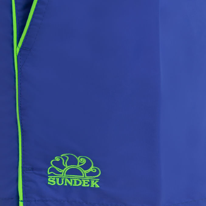 BOXER MARE PIPING SUNDEK Uomo Sapphire