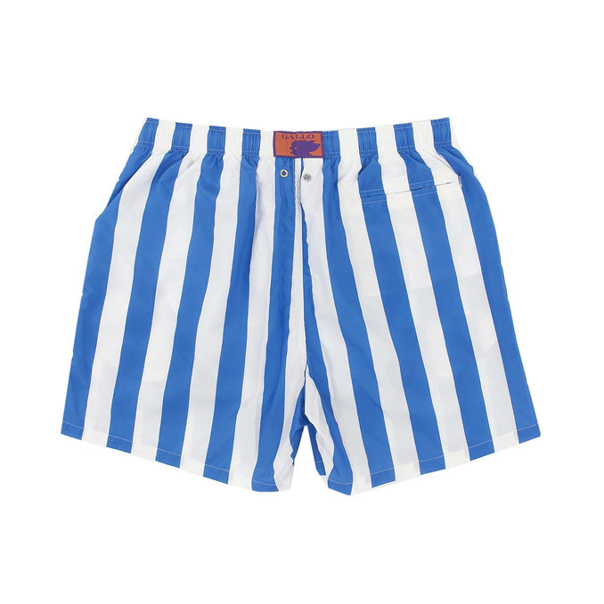 BOXER MULTICOLOR CON RICAMO E CORDINO Uomo Bianco Egeo