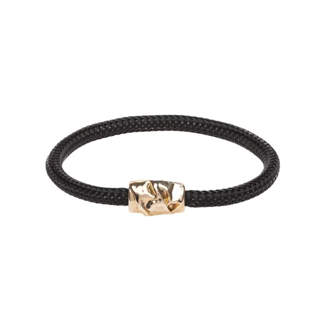 BRACCIALE NODO UK Unisex Nero