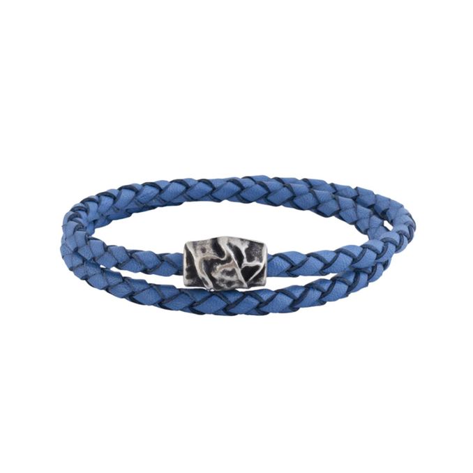 BRACCIALE NODO Unisex Azzurro