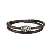 BRACCIALE NODO Unisex Marrone  BRACCIALE NODO Unisex Marrone