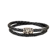BRACCIALE NODO Unisex Nero  BRACCIALE NODO Unisex Nero