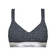 BRALETTE MACULATA CON INCROCIO Donna Pewter BRALETTE MACULATA CON INCROCIO Donna Pewter