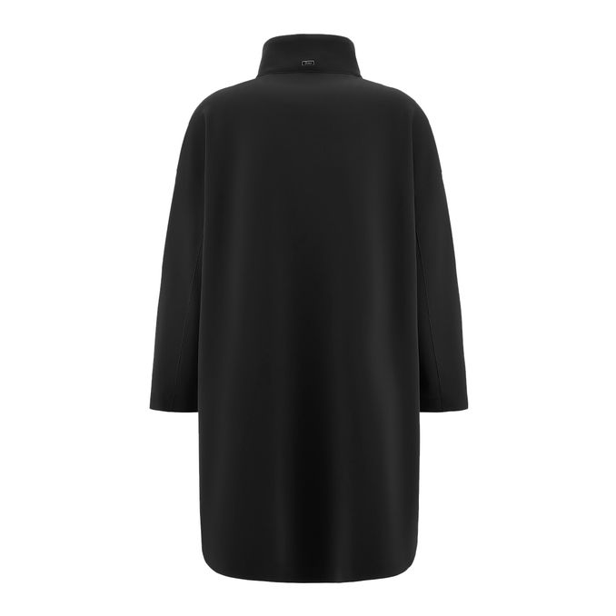 CABAN LUNGO OVER Donna Nero