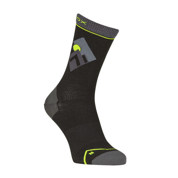 CALZE ALPINE LIGHT COMP MID Unisex Black Raven
