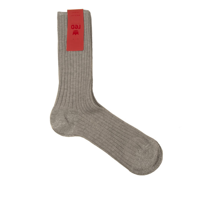 CALZE COSTA CON LUREX E CASHMERE Donna Grigio