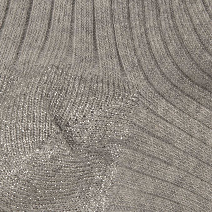 CALZE COSTA CON LUREX E CASHMERE Donna Grigio