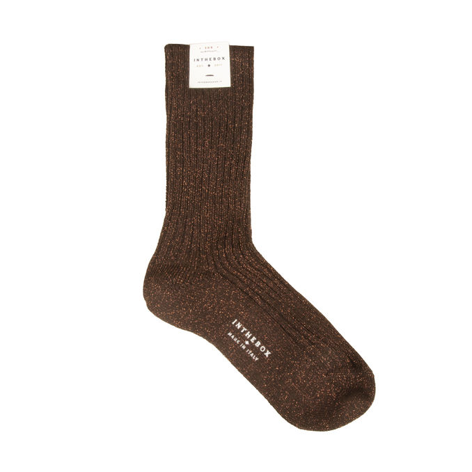 CALZE LUNGHE BASIC STARDUST Donna Marrone