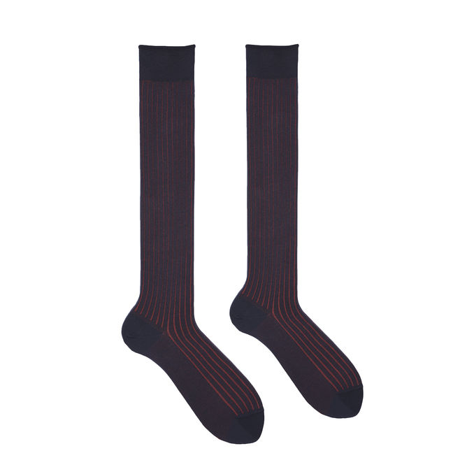 CALZE LUNGHE COSTA VANISE' Uomo Jeans Rosso