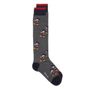 CALZE MICKEY ALLOVER Unisex Grigio Scuro  CALZE MICKEY ALLOVER Unisex Grigio Scuro