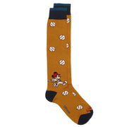 CALZE MICKEY BASEBALL Unisex Giallo Scuro  CALZE MICKEY BASEBALL Unisex Giallo Scuro