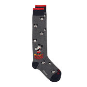 CALZE MICKEY MOUSE Unisex Grigio Scuro  CALZE MICKEY MOUSE Unisex Grigio Scuro