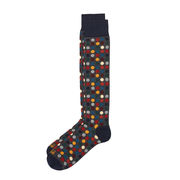 CALZE POIS MULTICOLOR Uomo Grigio Scuro  CALZE POIS MULTICOLOR Uomo Grigio Scuro