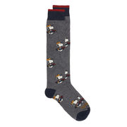CALZE SNOOPY CADDY ALLOVER Unisex Grigio Scuro  CALZE SNOOPY CADDY ALLOVER Unisex Grigio Scuro