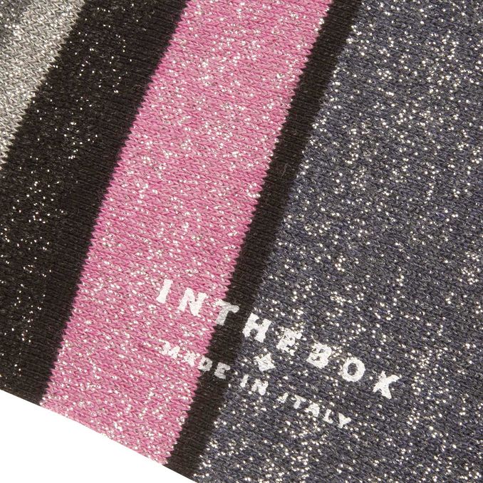 CALZE STRIPE STARDUST Donna Grigio Melange