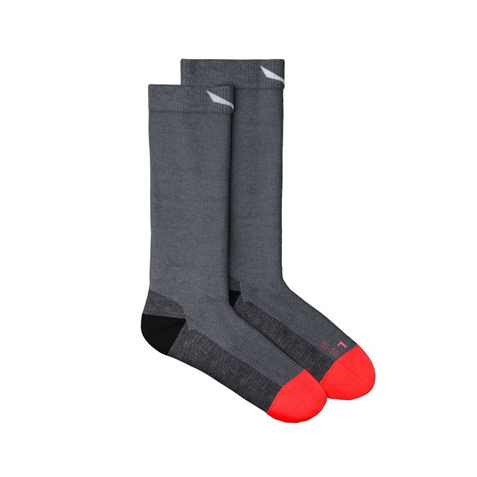 CALZETTONI MOUNTAIN TRAINER LANA MERINO Donna Grey Melange