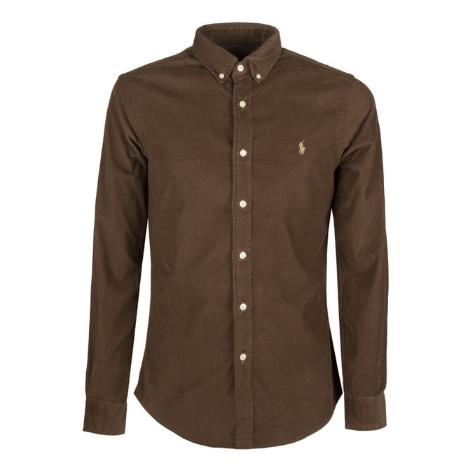 CAMICIA A COSTE Uomo Chocolate Mousse