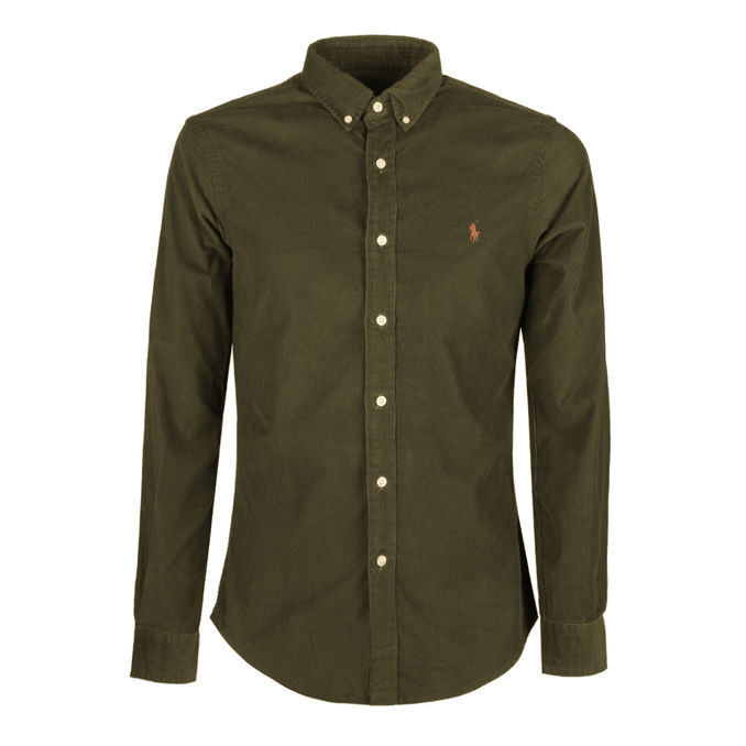 CAMICIA A COSTE Uomo Defender Green 