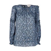 CAMICIA A FIORI IN GEORGETTE METALLIZZATA Donna Chambray CAMICIA A FIORI IN GEORGETTE METALLIZZATA Donna Chambray