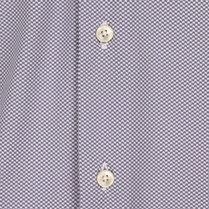 CAMICIA ACTIVE MICROSTAMPA 520 Uomo Azzurro 