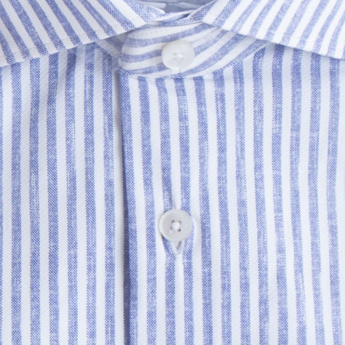 CAMICIA ACTIVE Uomo Bianco Azzurro