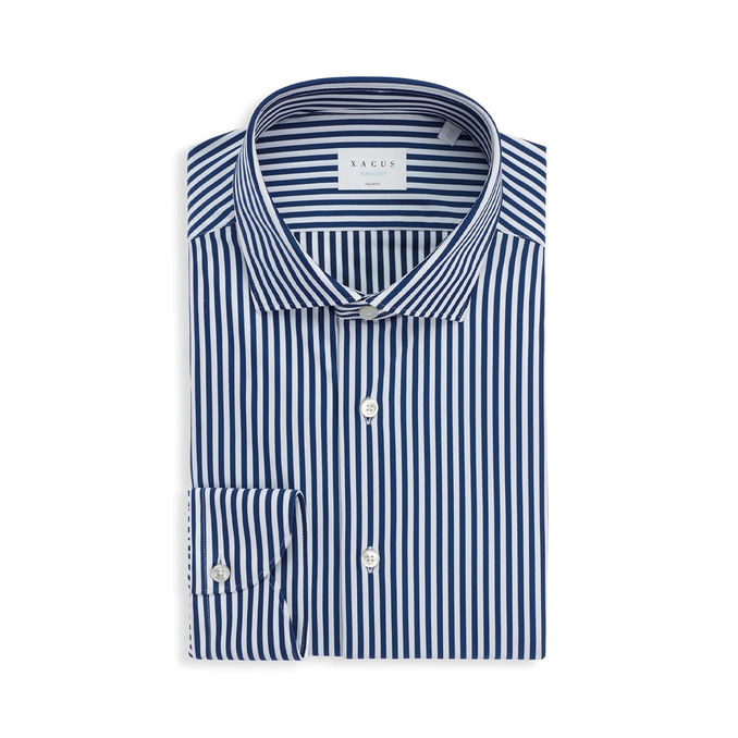 CAMICIA ACTIVE Uomo Bianco Blu 