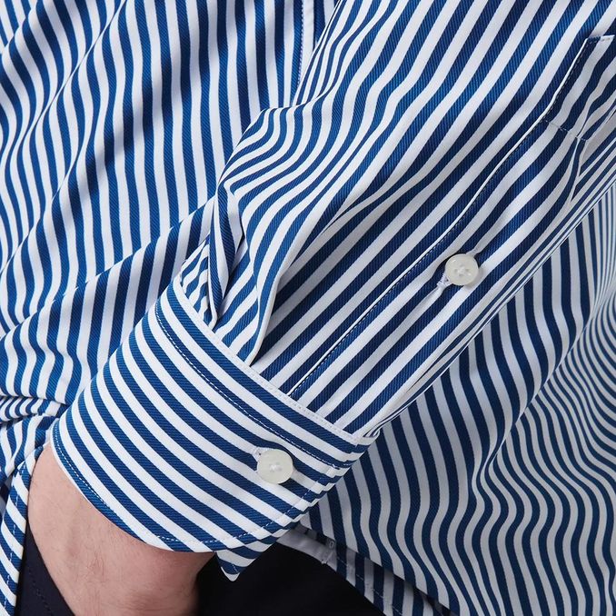 CAMICIA ACTIVE Uomo Bianco Blu 