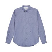 CAMICIA CHAMBRAY BUTTON DOWN CON TASCHINO Uomo Lapis CAMICIA CHAMBRAY BUTTON DOWN CON TASCHINO Uomo Lapis