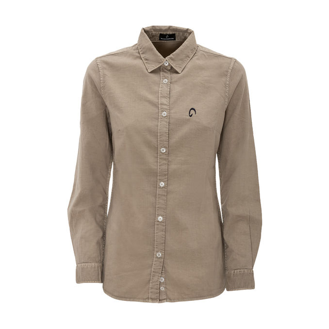 CAMICIA CLASSICA Donna Linen Sand