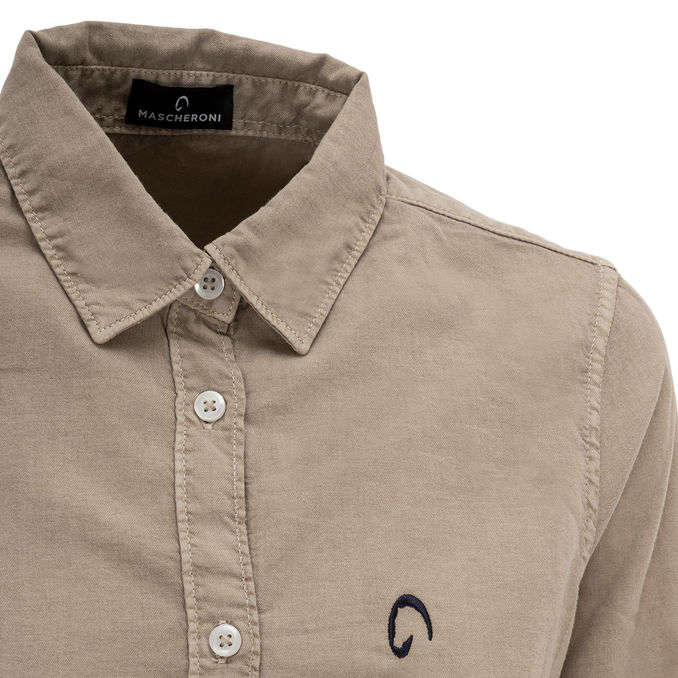 CAMICIA CLASSICA Donna Linen Sand