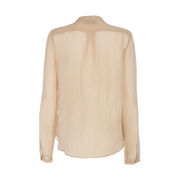 Forte_Forte camicia in seta con collo alla coreana donna - Glamood