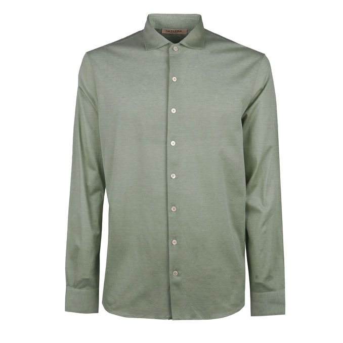CAMICIA COLLO FRANCESE Uomo Verde
