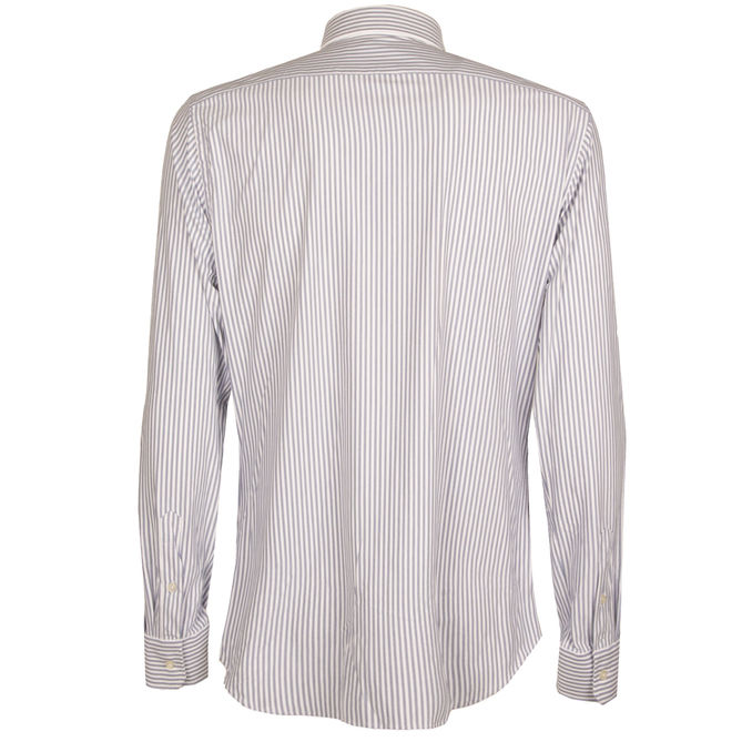 CAMICIA CON COLLO ALLA FRANCESE Uomo Bianco Blu