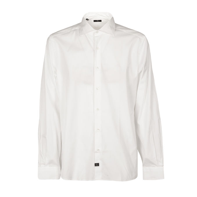 CAMICIA CON COLLO FRANCESE Uomo Bianco