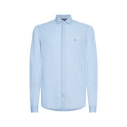 CAMICIA CON MICRO RIGHE Uomo Light Blue White CAMICIA CON MICRO RIGHE Uomo Light Blue White